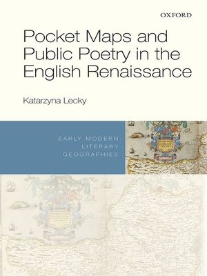 cover image of Pocket Maps and Public Poetry in the English Renaissance